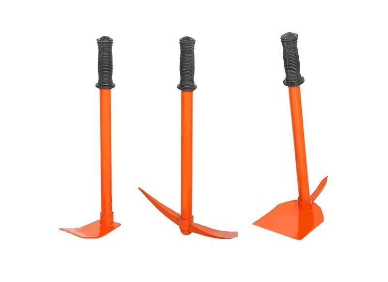 Garden Tiller Set: Garden Hoe and Garden Tiller — Gardening Tools