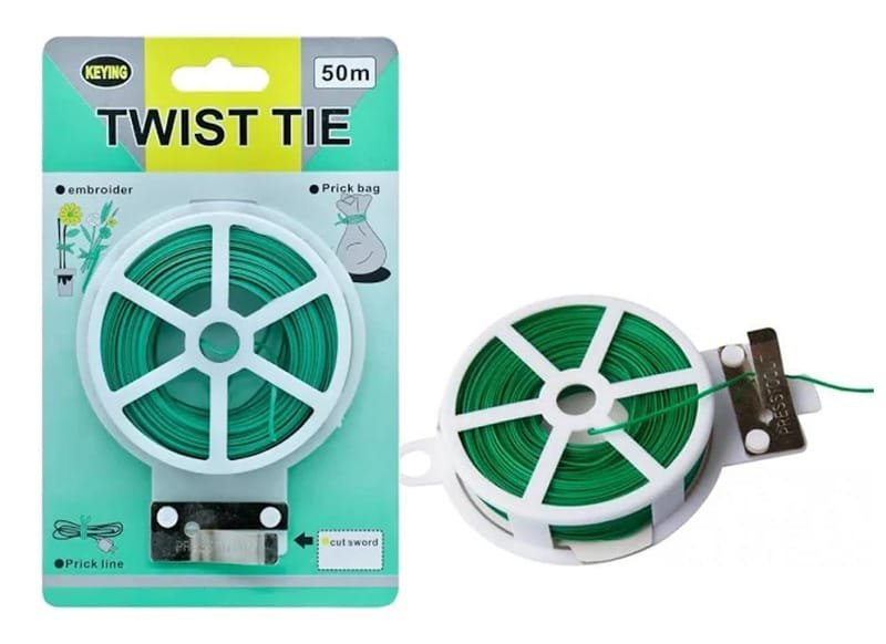 Plastic Twist Tie Wire — Gardening Tools